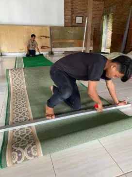 Karpet Masjid Murah Free Pasang