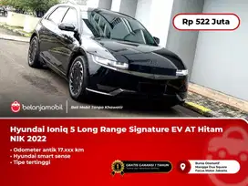 [ KM LOW ] Hyundai Ioniq 5 Long Range Signature EV AT Hitam 2022/2023