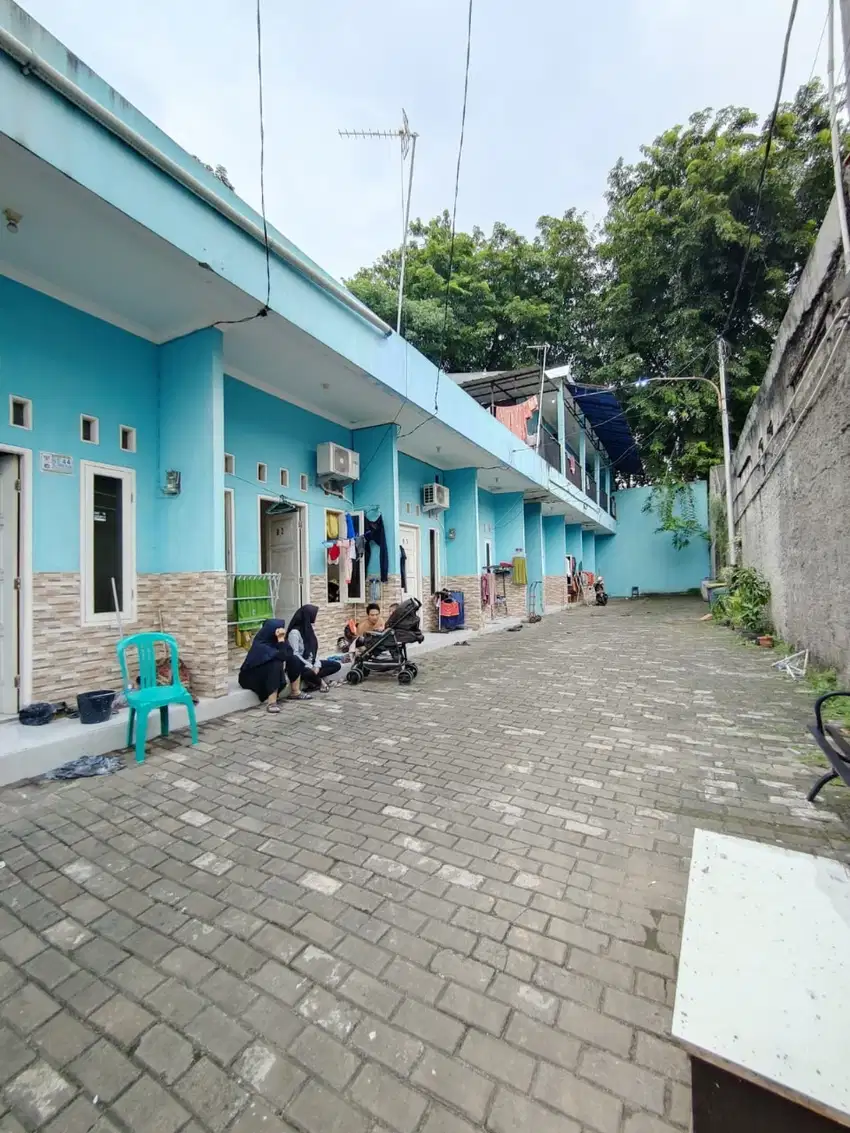 Rumah kontrakan 16 pintu di pondok kelapa jakarta timur