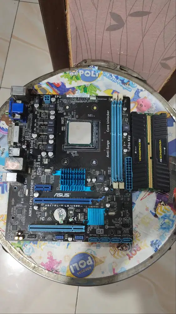 Paket Mainboard Asus Processor AMD FX6300 6 Core Ram 8GB Bandung