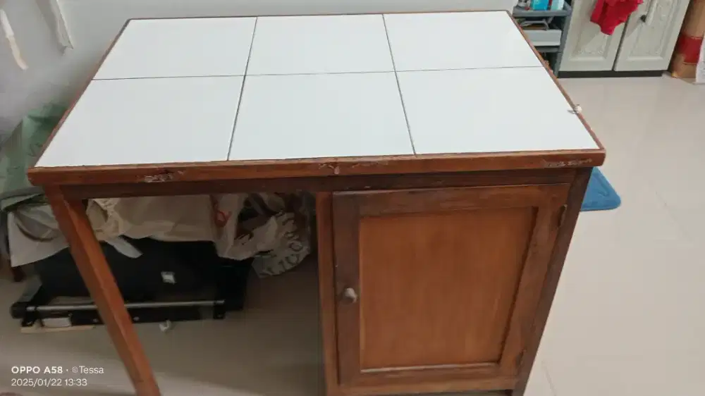 Meja Dapur kayu jati