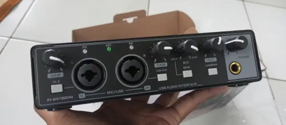 Soundcard szkoston audio interface 2channel