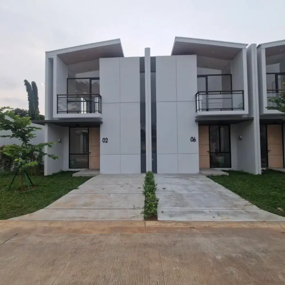 Rumah Siap Huni Free Biaya Akad KPR Cendana Arbory Peak Lippo Utara