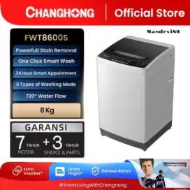 Mesin cuci 8kg Changhong otomatis