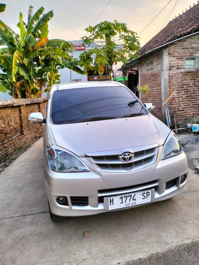 AVANZA G MANUAL 2009