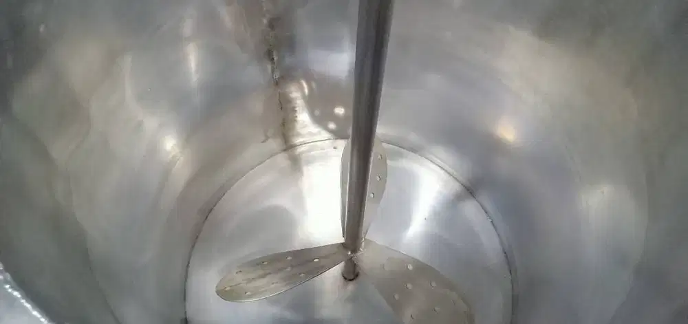 DIJUAL CEPAT Mesin Pengaduk Saus BESAR 250 LITER BEKAS MULUS LIKE NEW