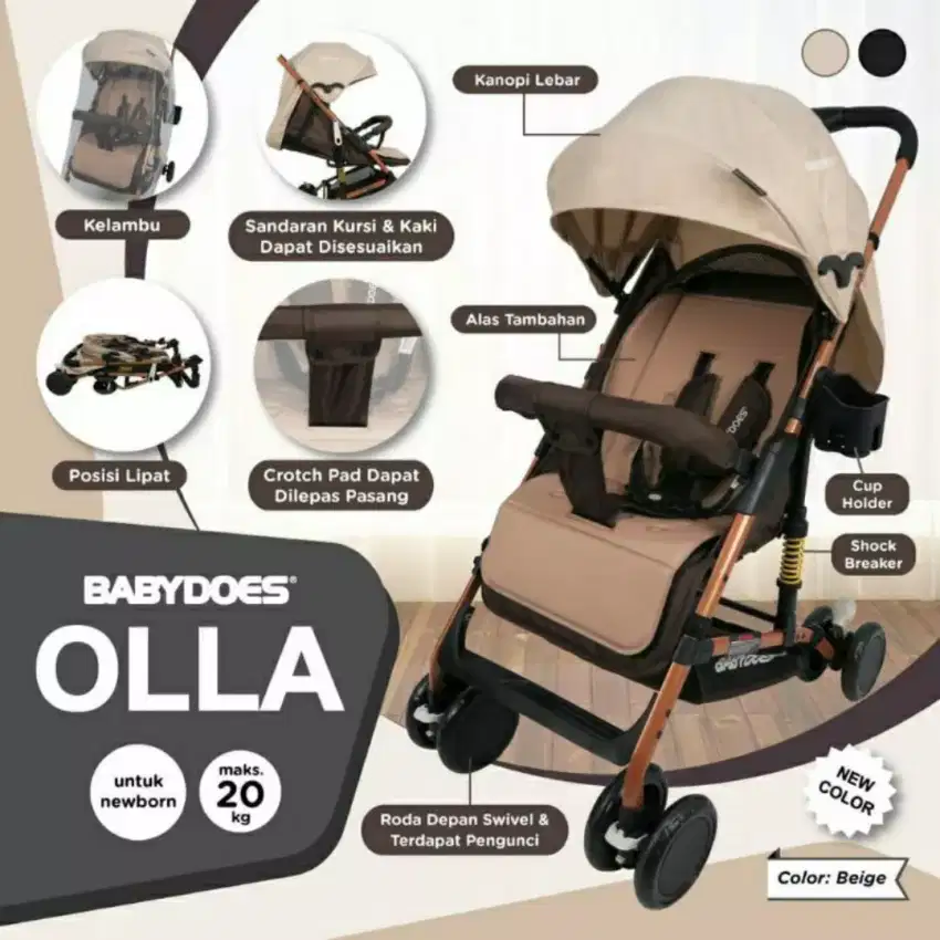 Jual stroller bayi,second