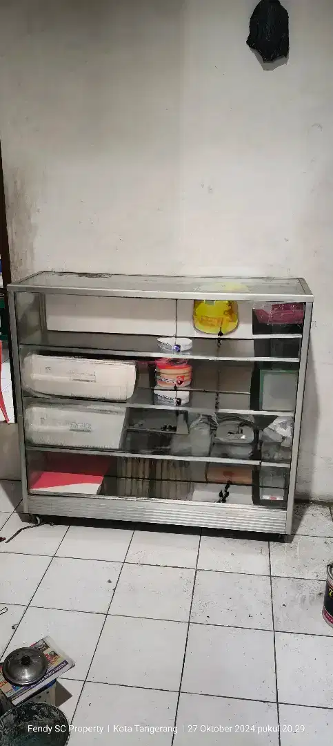 Etalase buat jualan 1,2m