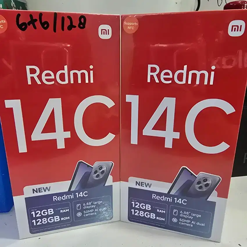 REDMI 14C NFC 6+6/128