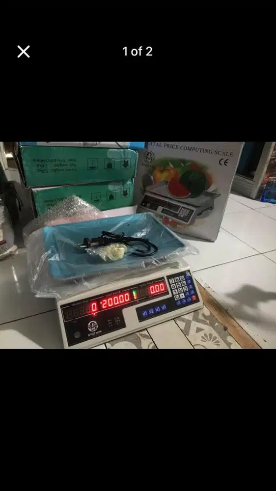 Timbangan digital 40kg