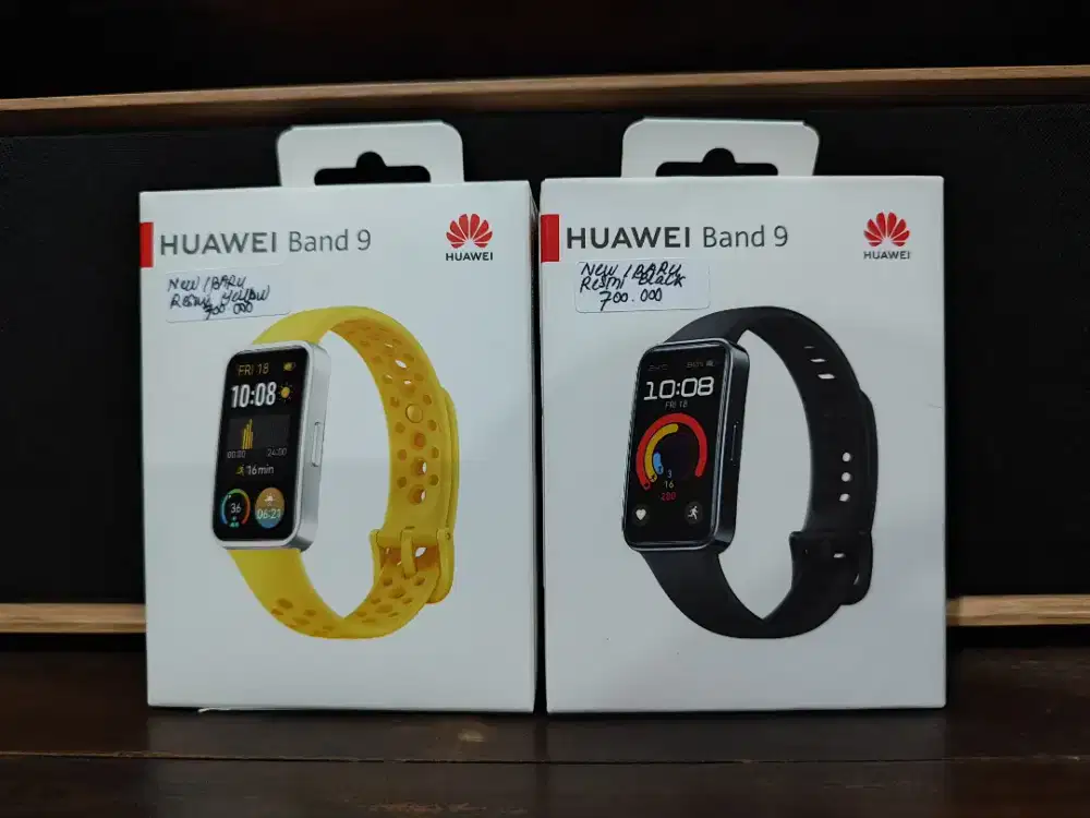 Huawei Band 9 Black/Yellow Baru