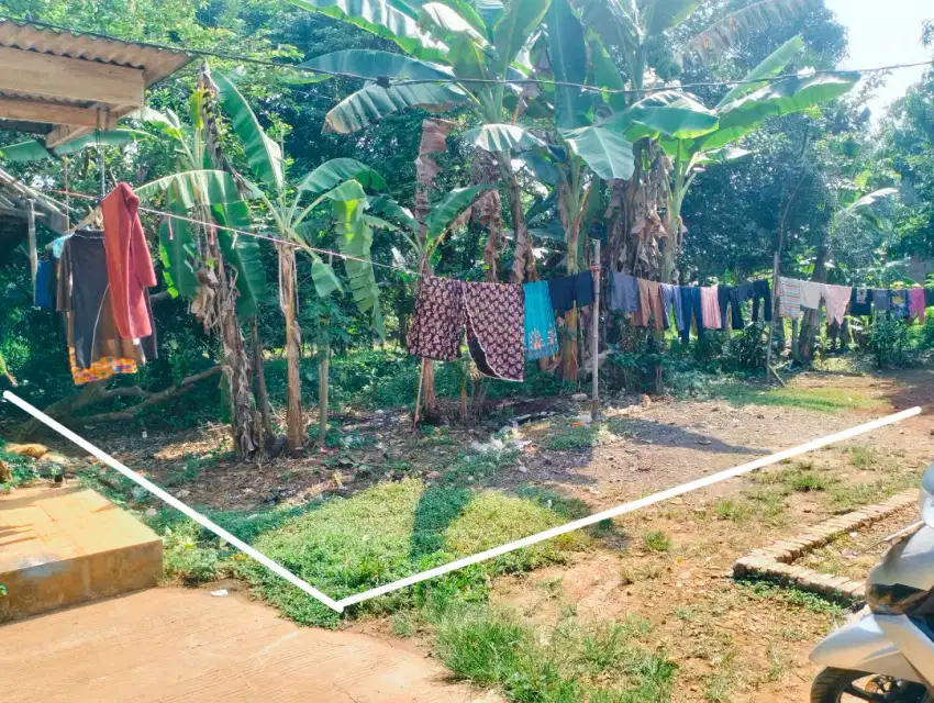 Dijual Tanah pekarangan Lt 350 M² SHM Setu desa Tamansari