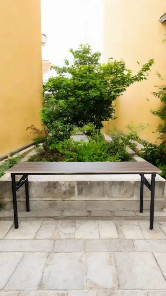 Meja Lipat IBM Melaminto 180x45x75 Cm