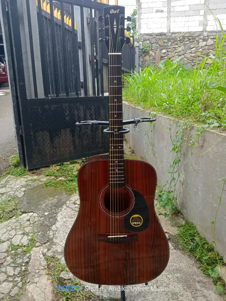 Gitar Akustik Elektrik Custom Premium Model Cort Tabung Jumbo !!!