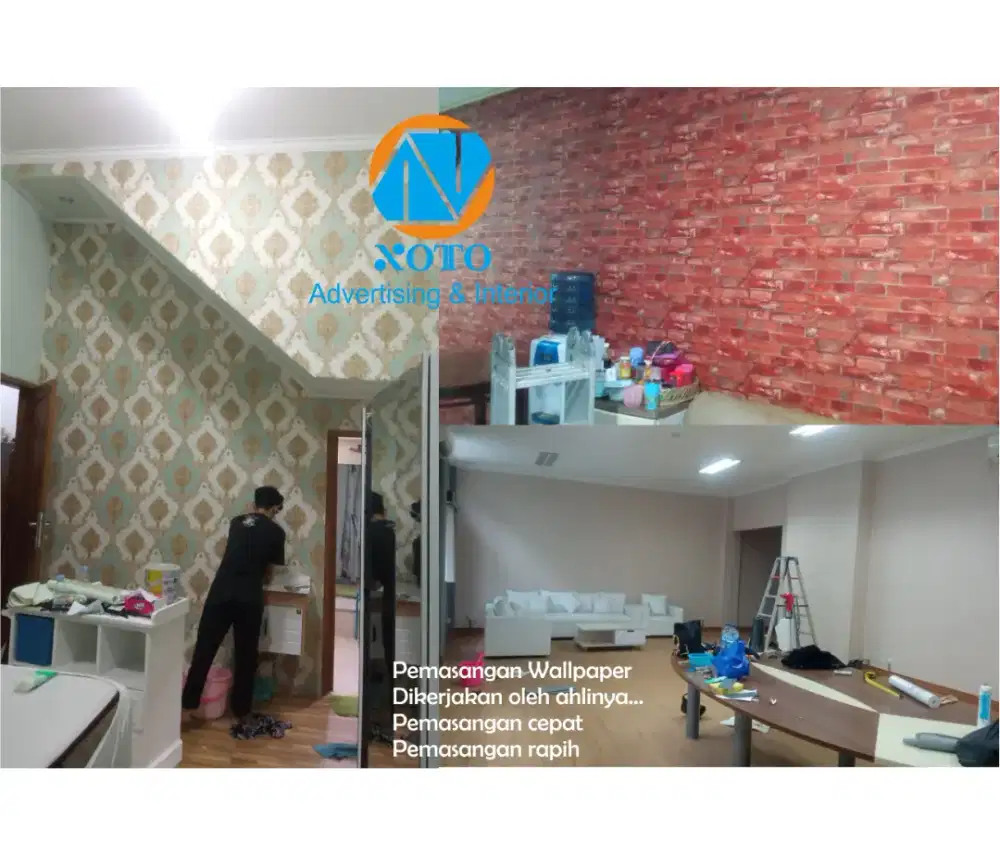 JASA PASANG WALLPAPER DINDING SE JABODETABEK