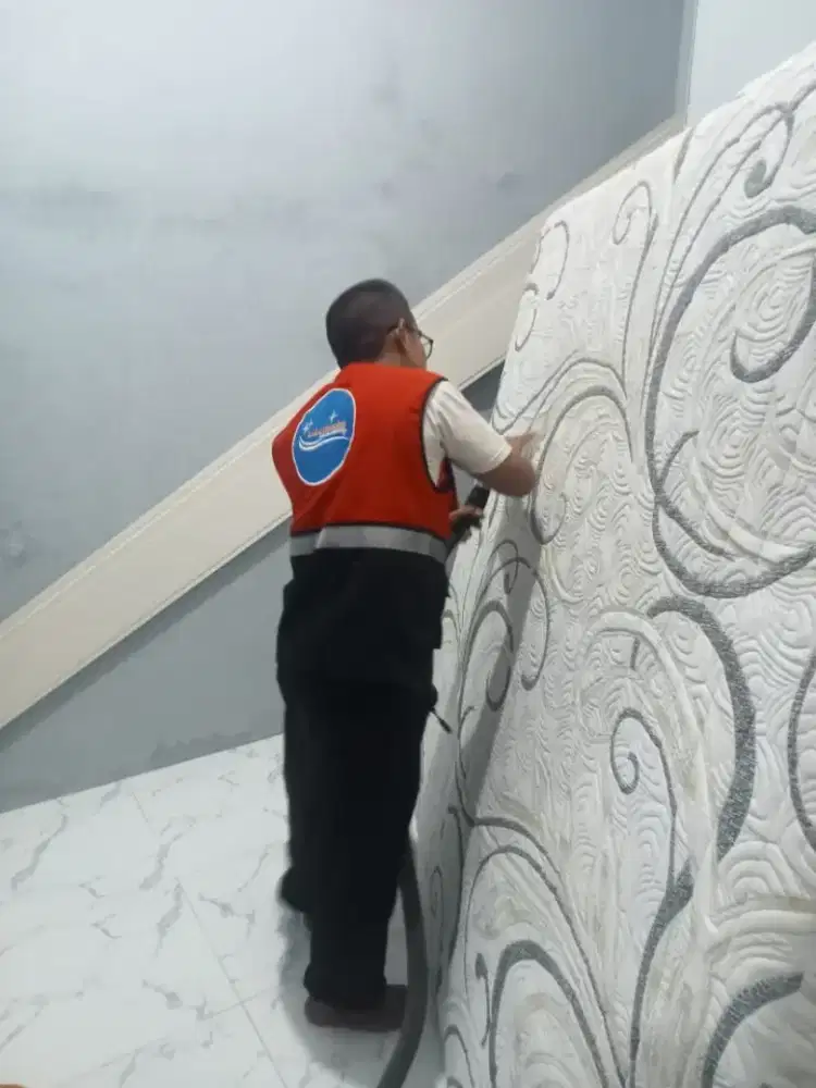 Jasa cuci karpet vinyl kasur sofa jok mobil