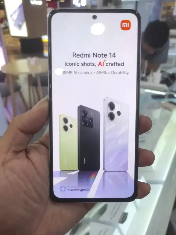 Xiaomi Redmi Note 14 8GB 128GB Garansi Resmi Bonus Lengkap Free Ongkir