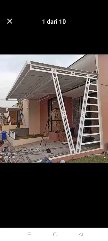 jasa pembuatan teralis, pagar, kanopi, tangga dll