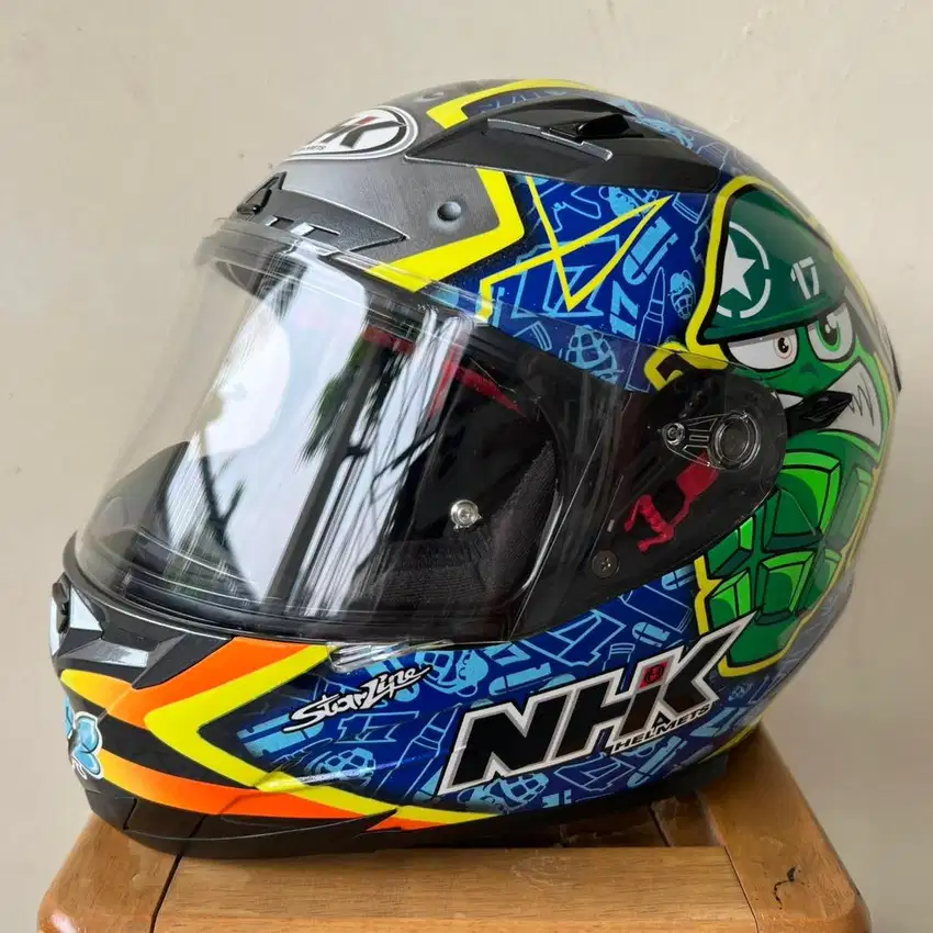 Helm NHK RX9 Karel Abraham full face double visor