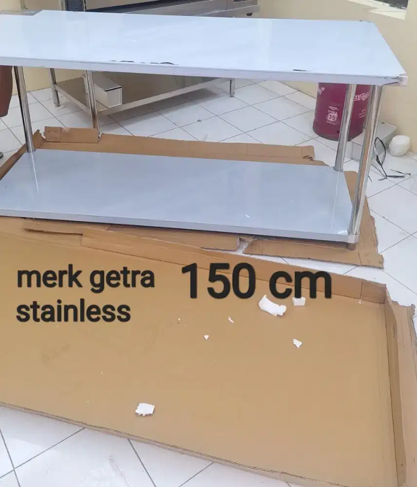 Meja Dapur Working Table Kitchen Stainless WK-150