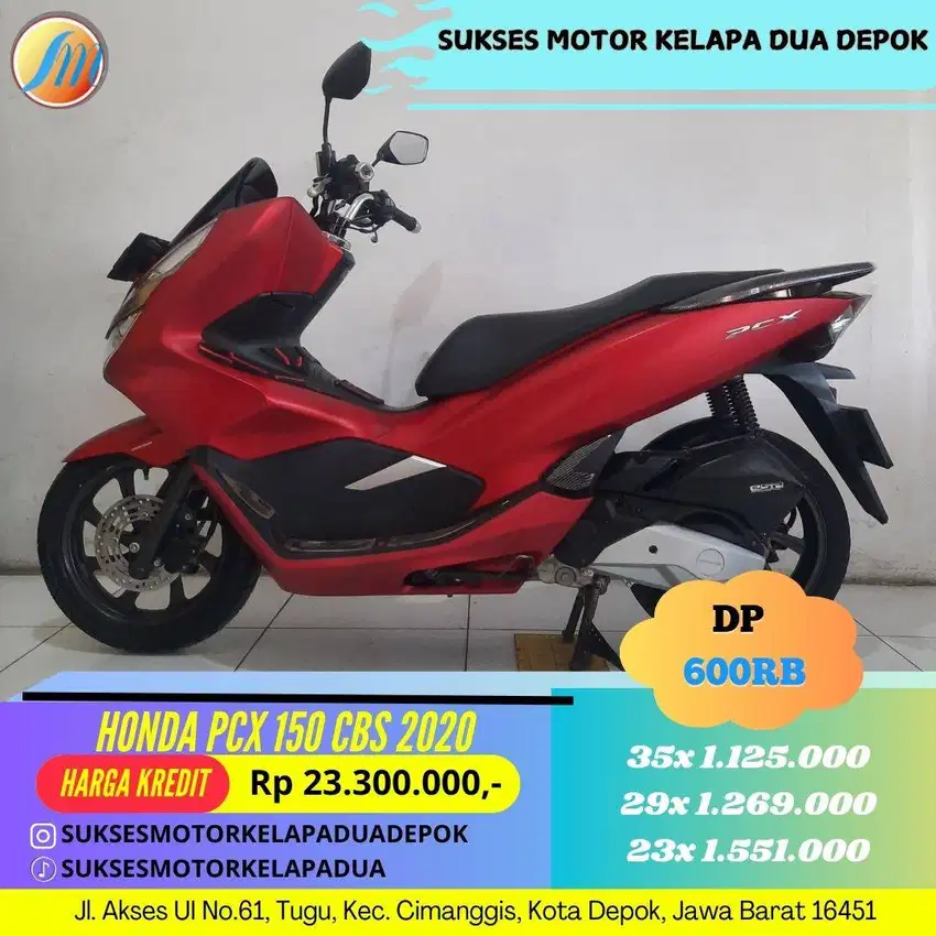 PCX 150 CBS 2020 DP SUPER RINGAN HANYA 600RB