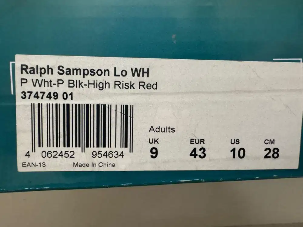 Sepatu puma ralph sampson