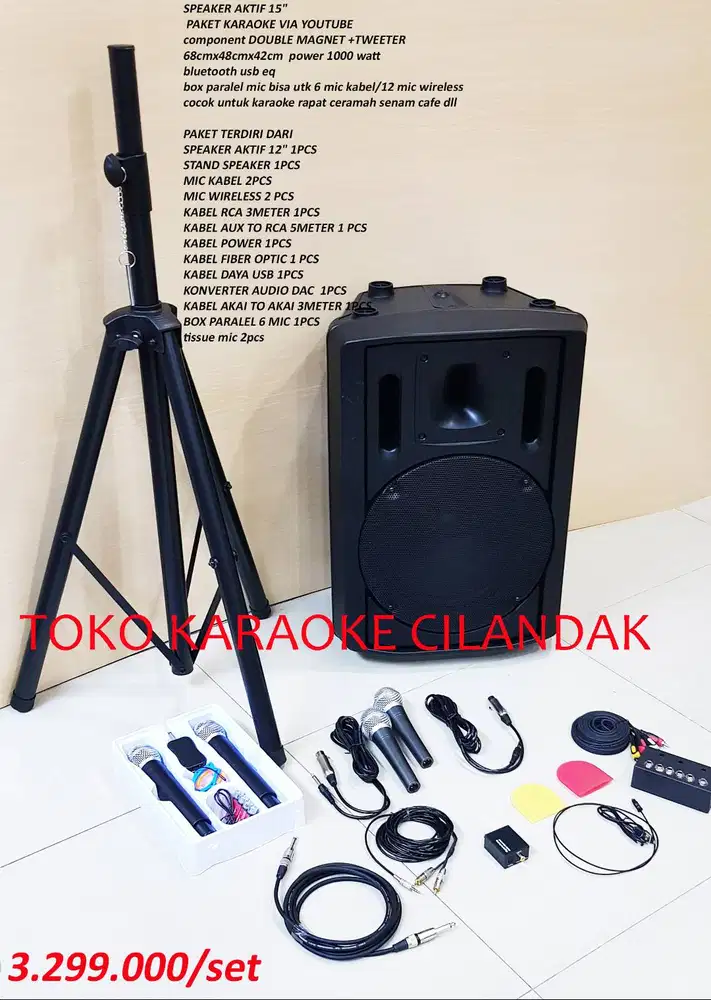 speaker karaoke 12 aktif