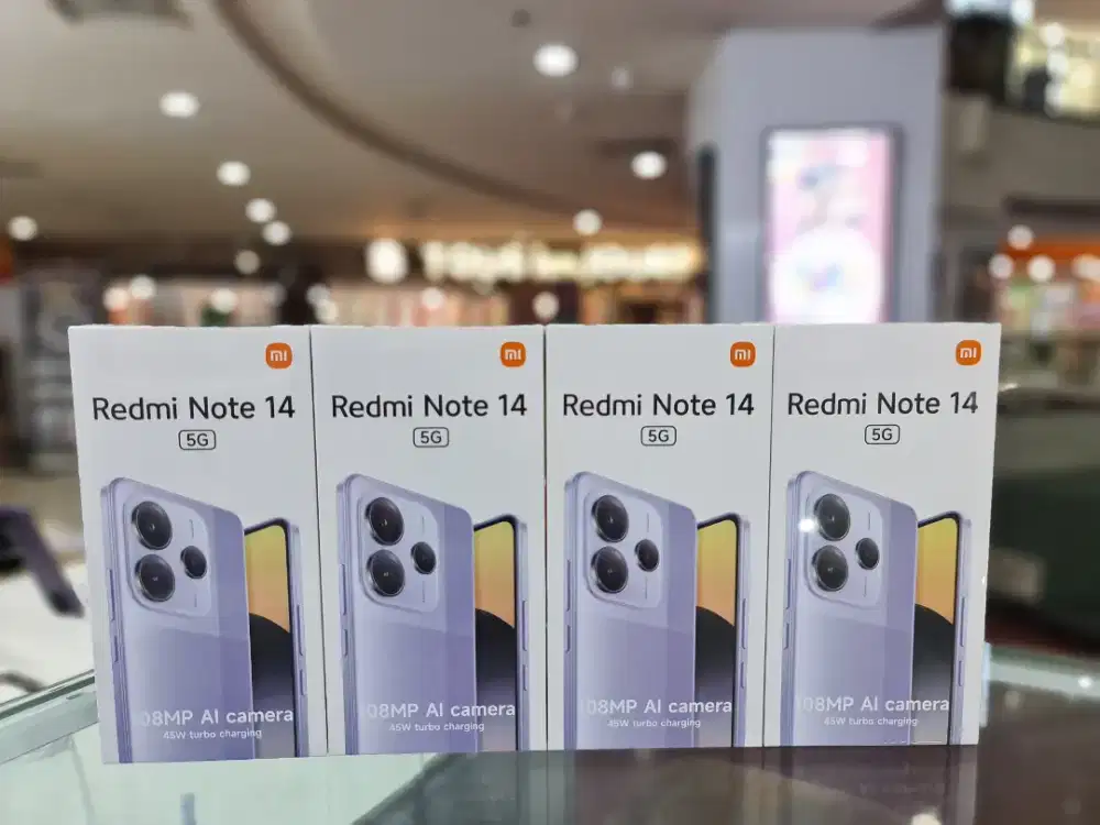 NEW Redmi Note 14 5G (PILIHAN RAM DAN HARGA TERTERA DIDALAM CAPTION)