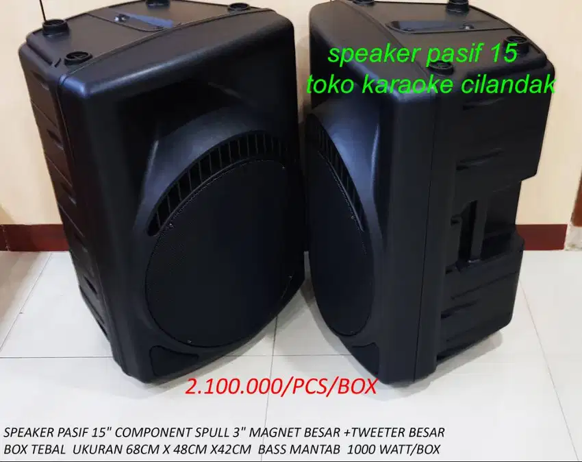 speaker  new model pasif bagus 15