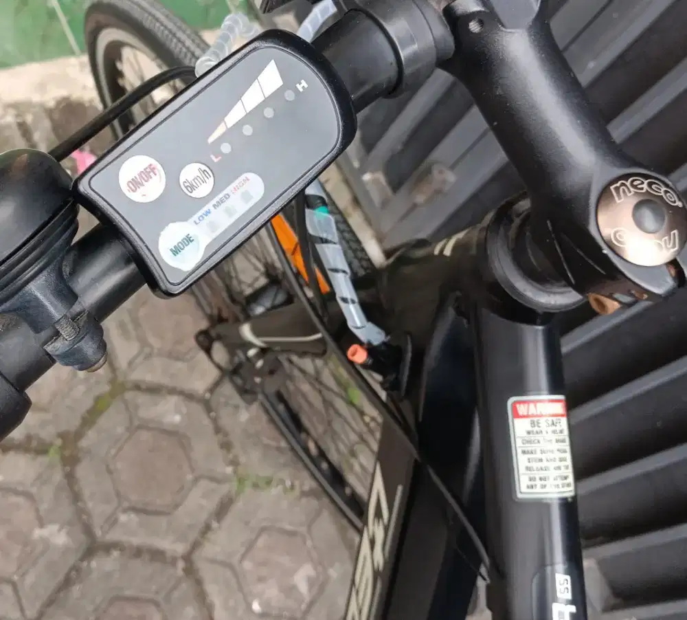 Speda listrik MTB 25 Murmer baterai awet