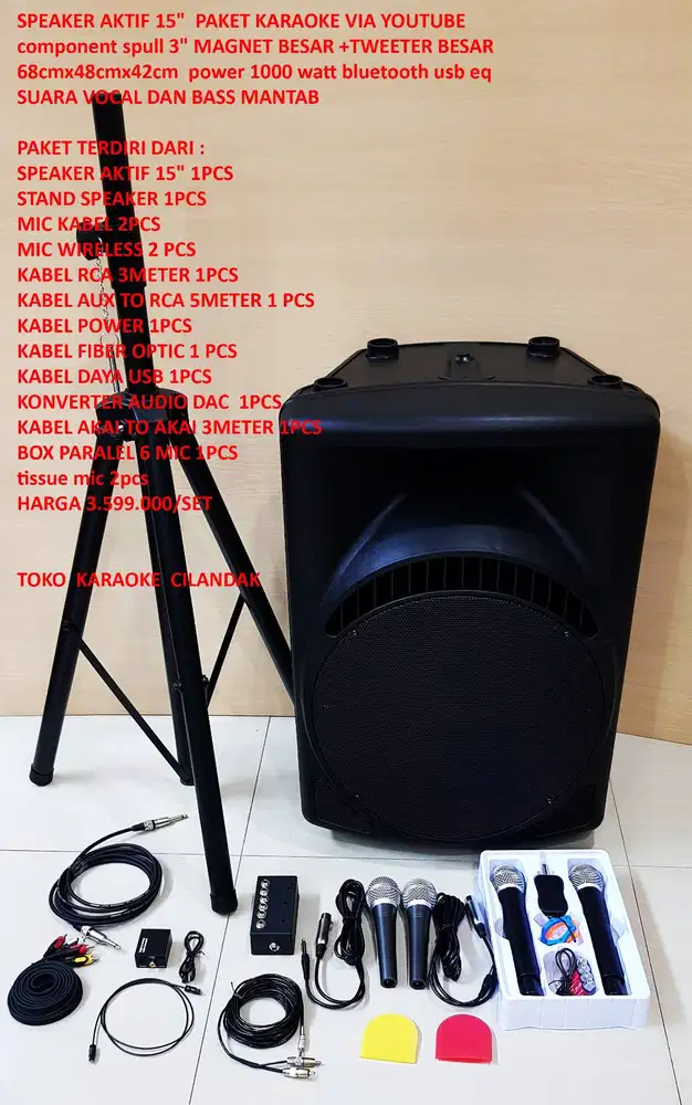 speaker aktif 15 kualitas top lengkap
