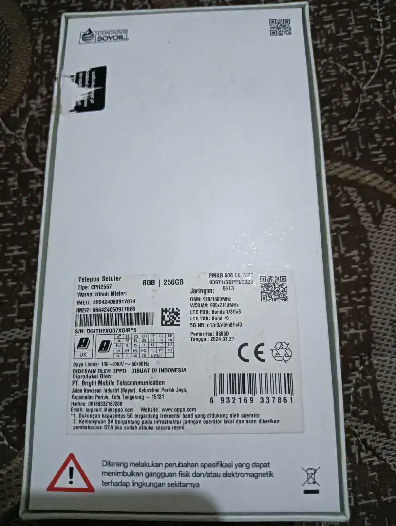 Jual BU oppo A79 5g black
