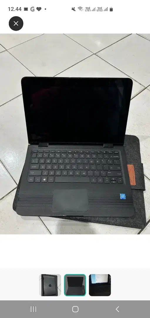 Notebook Laptop HP Touchscreen