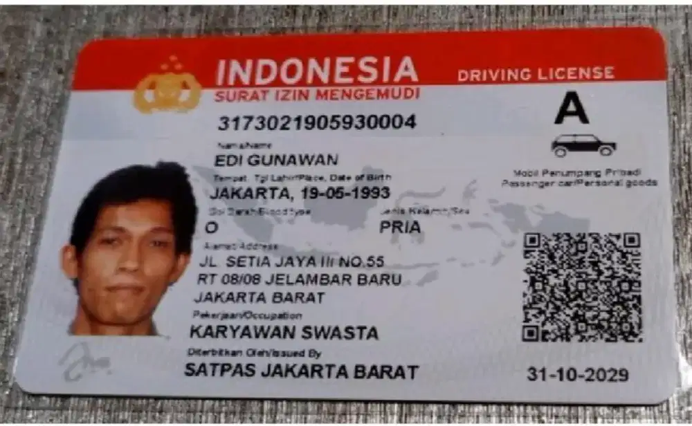 Lowongan sebagai Driver