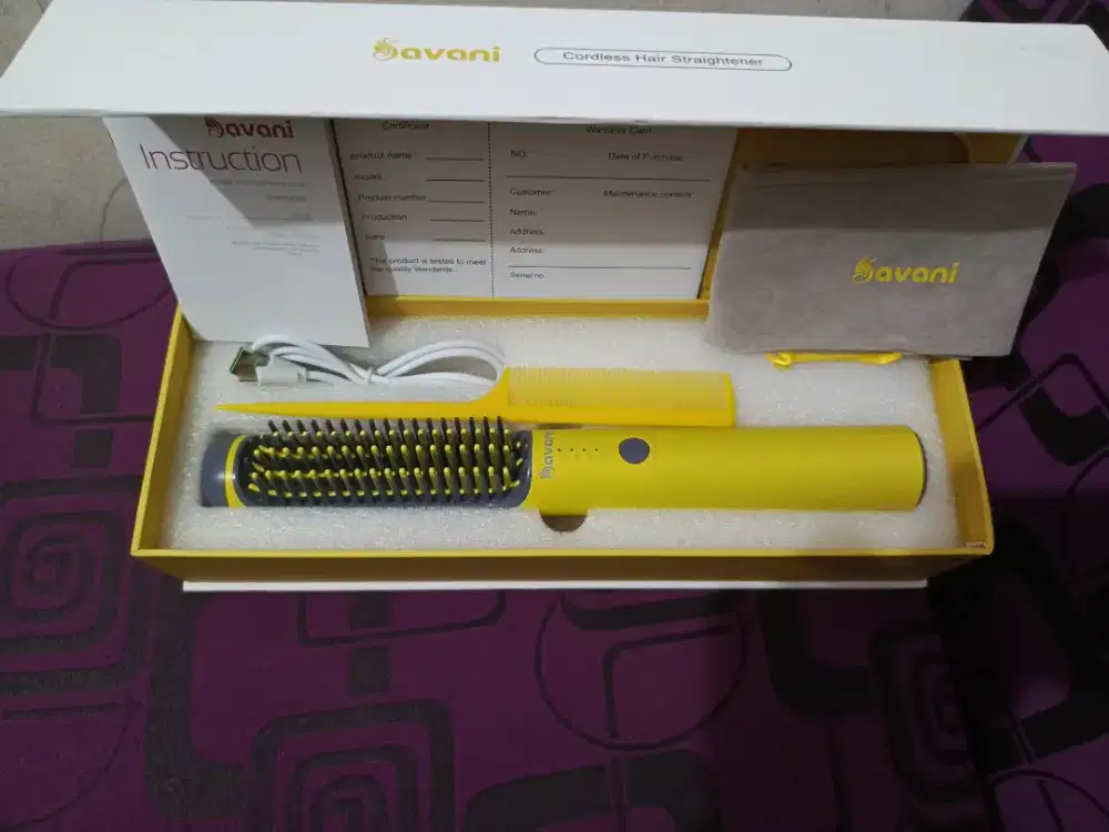 Jual Pelurus Rambut Nirkabel SAVANI