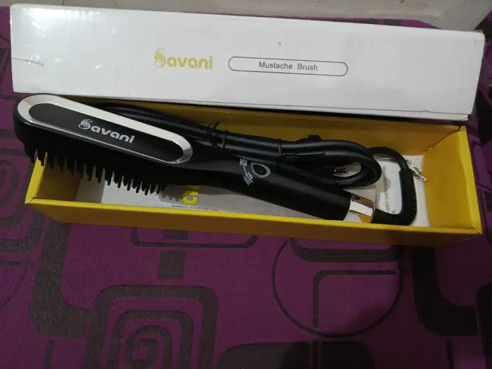 Jual  Catokan Sisir Pelurus Rambut SAVANI