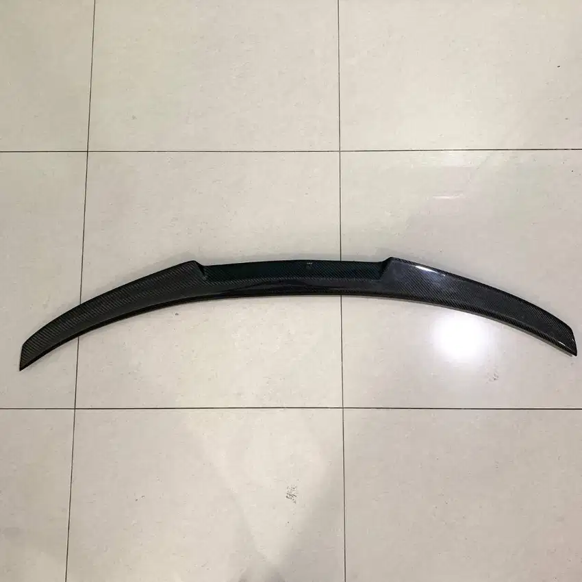 Carbon Fiber Spoiler Bagasi BMW Seri 3 E90