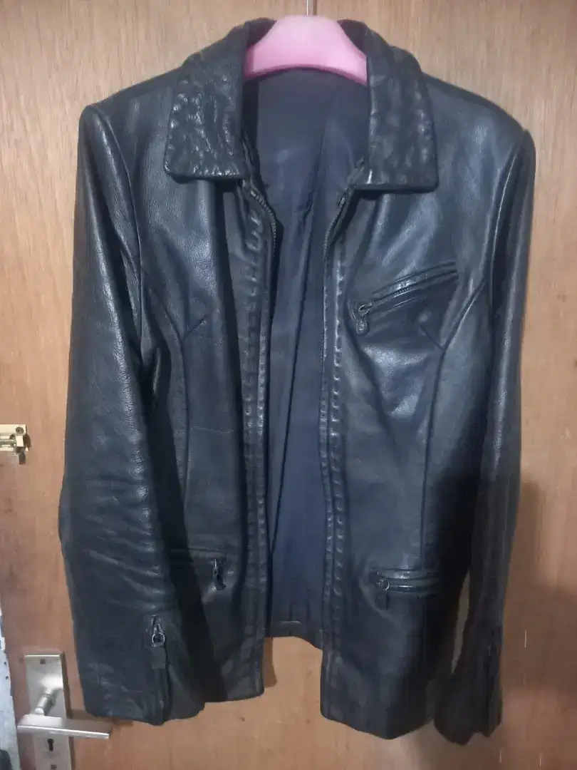 Jacket Kulit Sapi Asli Import Singapura ORIGINAL