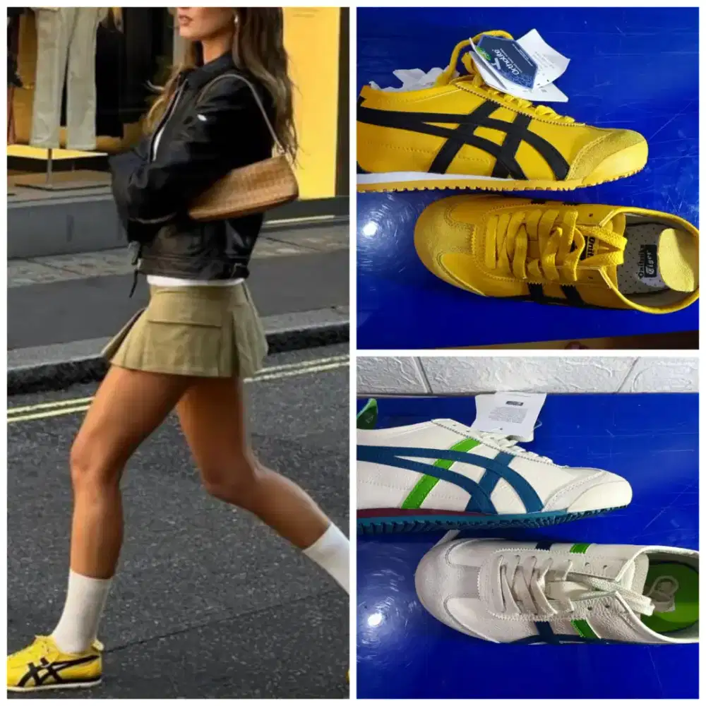 SEPATU ONITSUKA TIGER MEXICO 66 LEATHER NEW ORIGINAL 100% Flash Sale