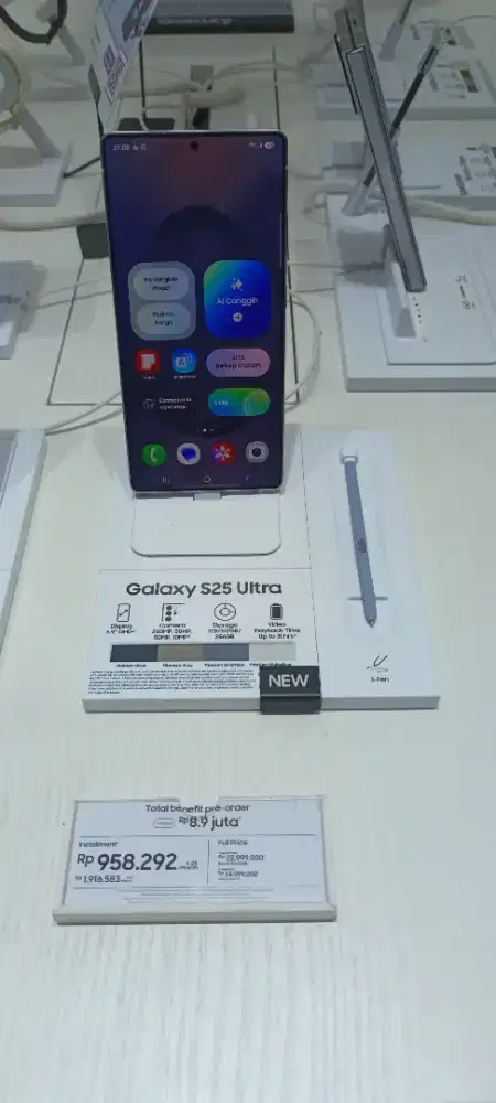Kredit HP Samsung S25 Ultra 256GB Promo Bunga 0%