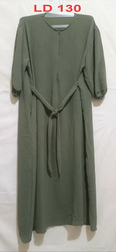 Dress/Gamis Hijau Sage