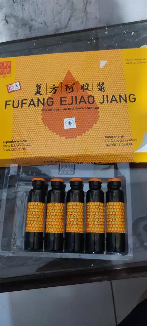 Fufang Ejiao Jiang obat penambah darah