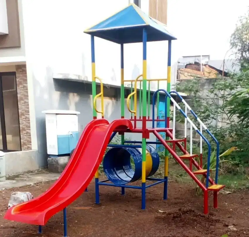 Playground rumah terowongan prosotan anak