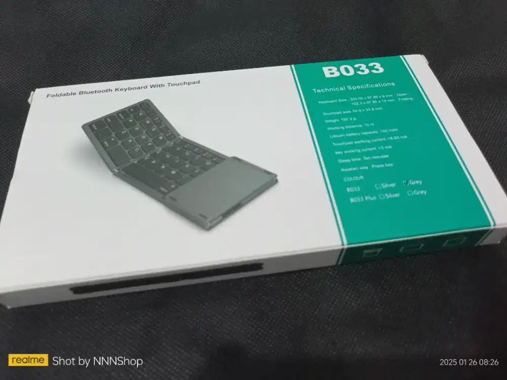 Keyboard + Touchpad Bluetooth 3 Channel