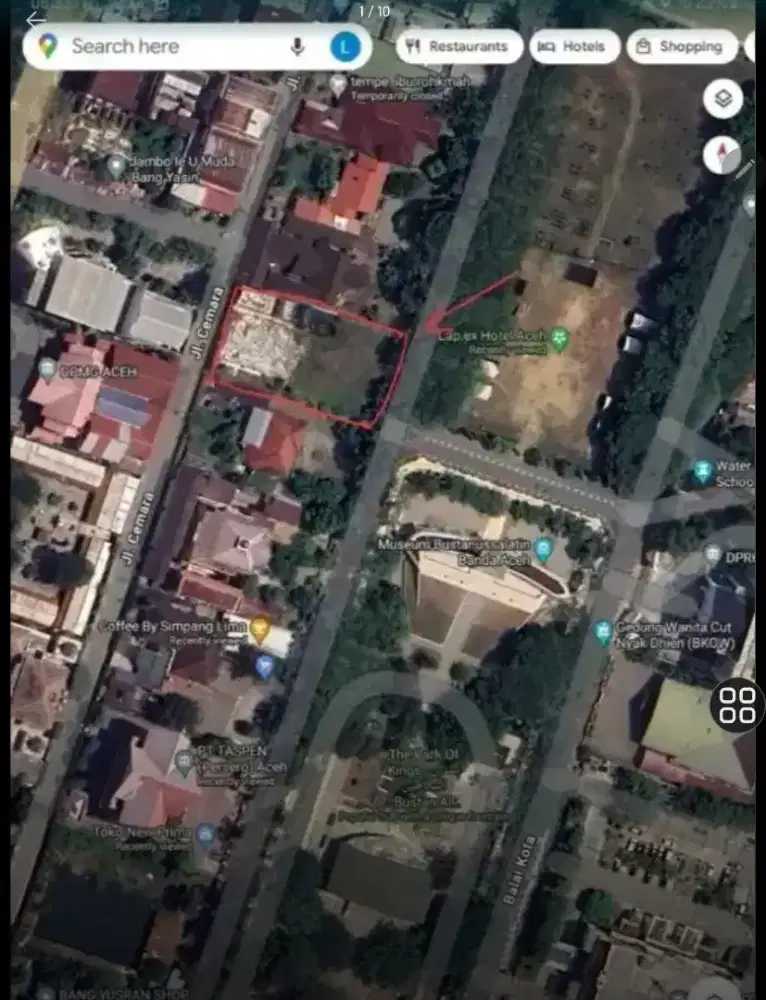 Dijual tanah taman sari