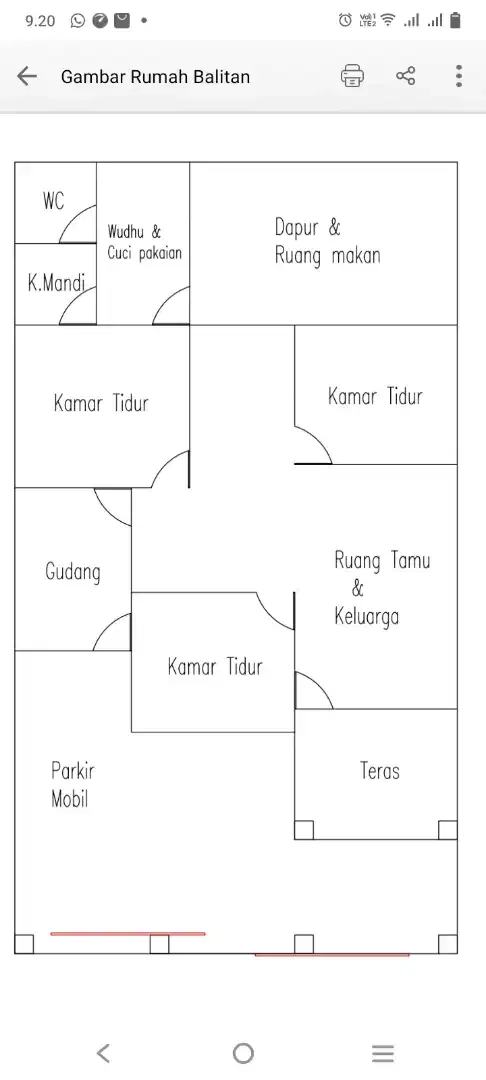 Rumah Siap Huni - Balitan 3