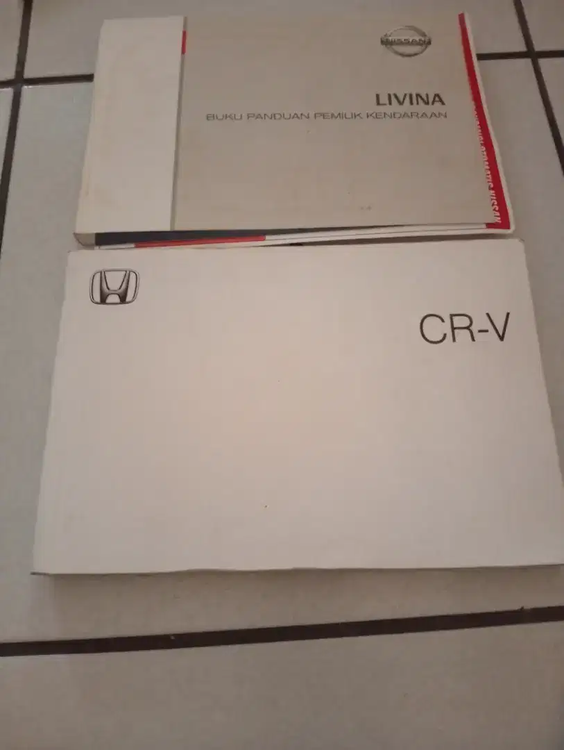Buku panduan Honda CRv gen 3 dan Nissan livina