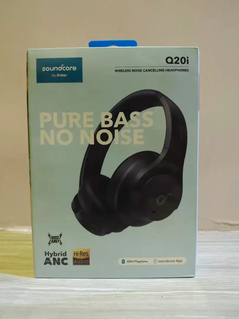 Anker Soundcore Q20i Headphone Hybrid ANC Wireless Bass UP