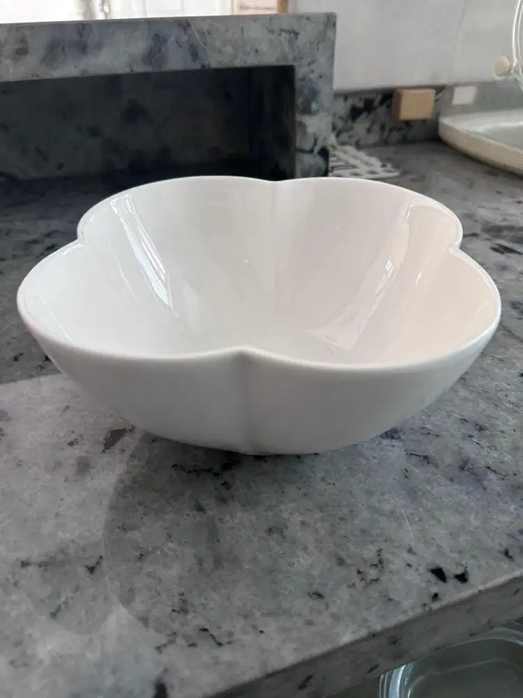 Mangkok Soup Sedang Putih