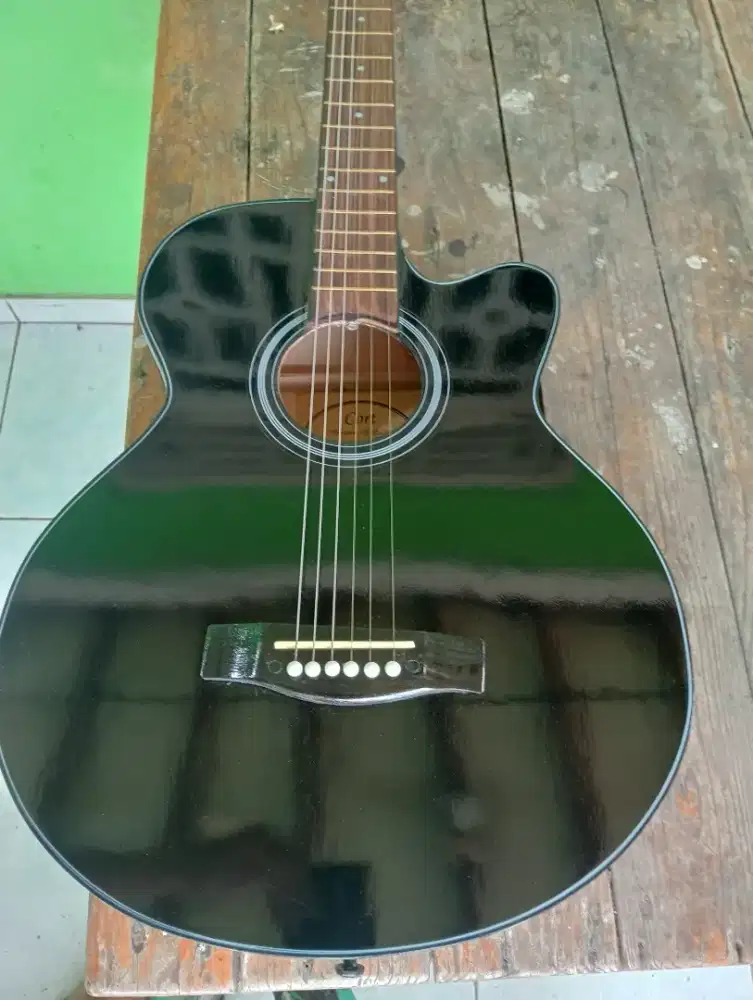 Gitar akustik cort tanbes baru